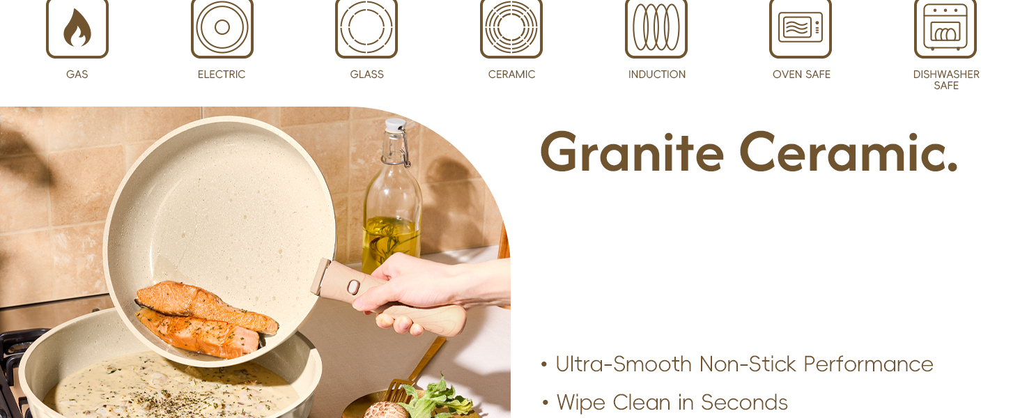 pots and pans set non stick