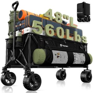 300L Extra Large Wagons Carts Foldable