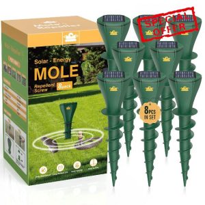 Mole Repellent Solar Powered