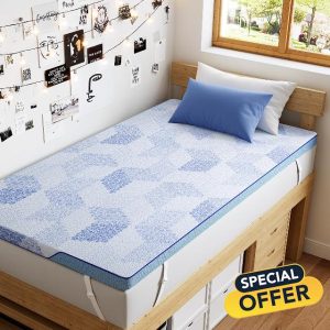 Firm Mattress Topper Twin XL- 3 Inch Memory Foam Bed Topper for Back Pain Relief