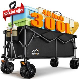 300L Extra Large Collapsible Foldable Wagon