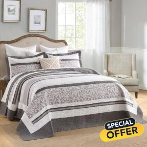 Oversized Quilt Bedspread Coverlet Set