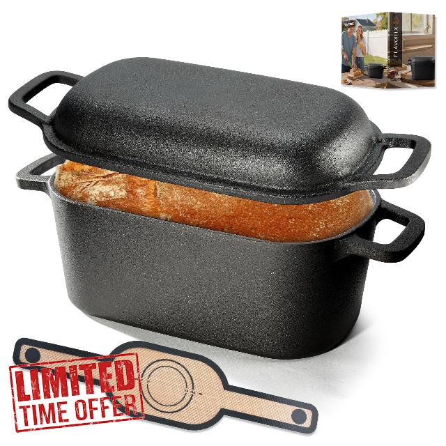 Dutch Oven Pot with Lid for Bread Baking