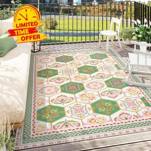 Anidaroel Large Outdoor Rug 8x10