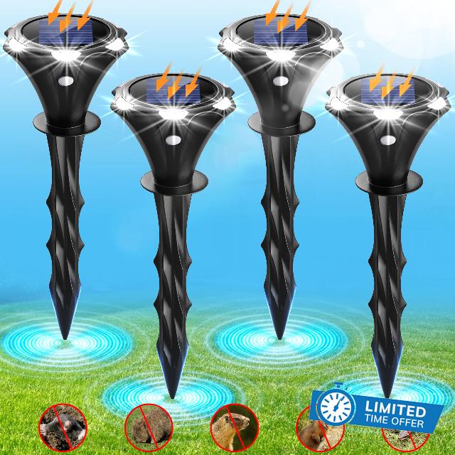 Solar Mole Repellent Ultrasound