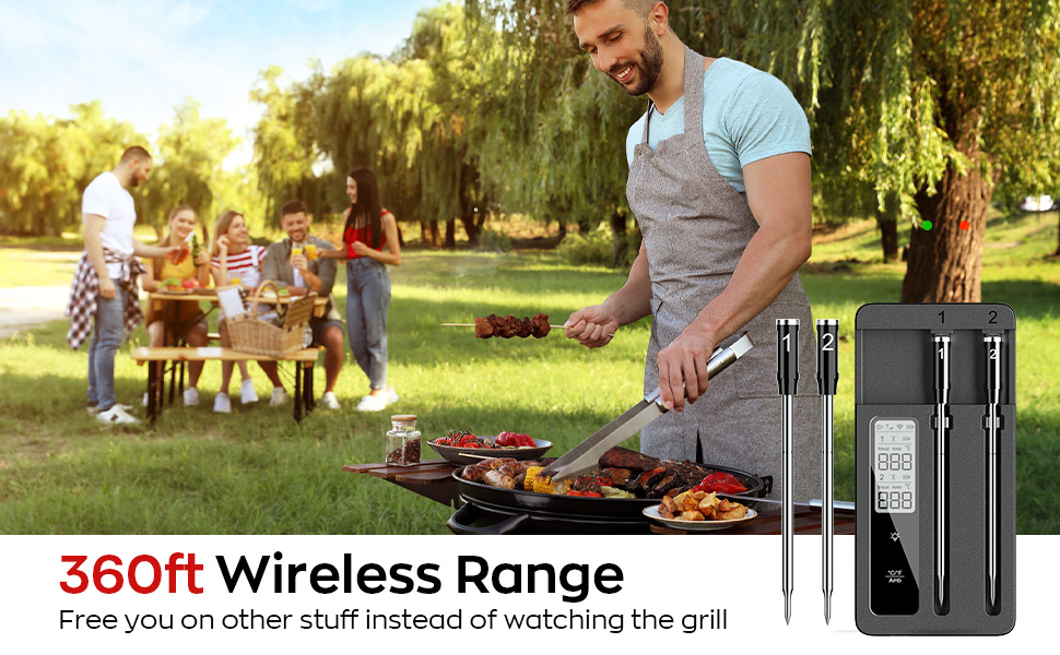 Wireless Meat Thermometer