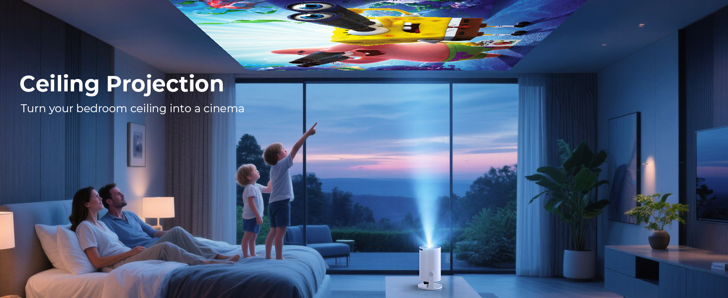 Indoor and Outdoor Use Projector