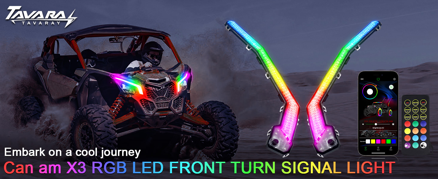 maverick X3 fang lights