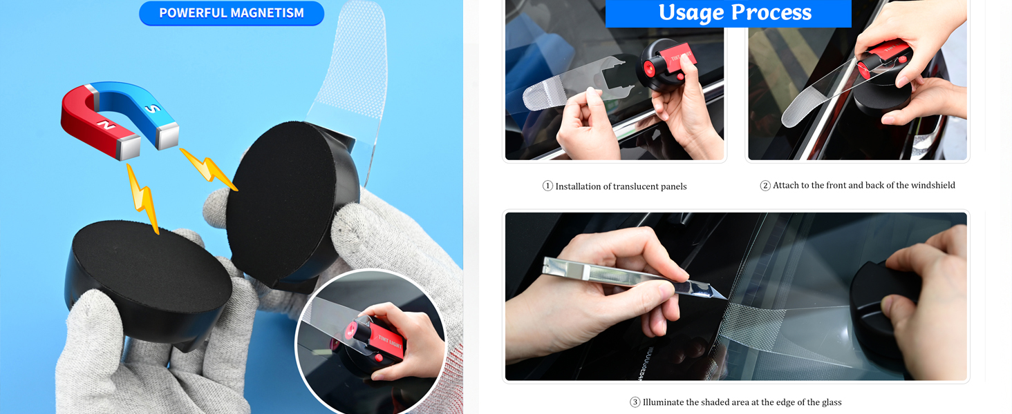 Tint cutting light