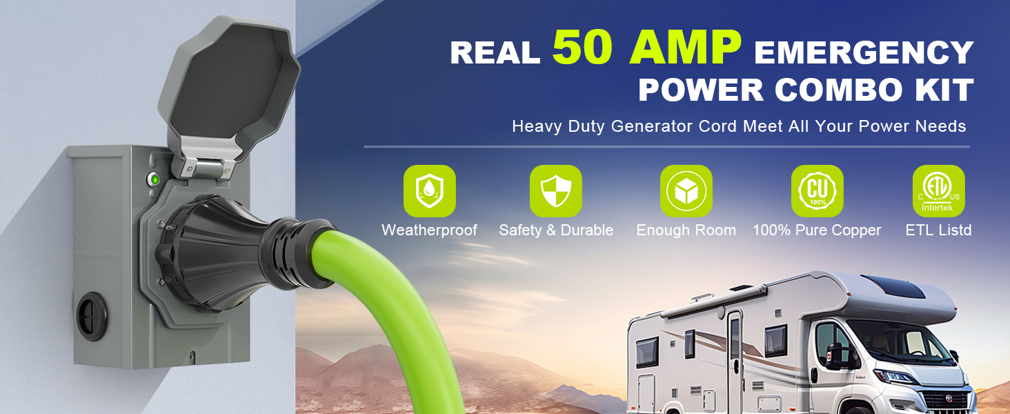 50 amp rv extension cord