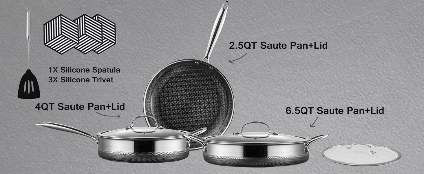 Pots and Pans Set Non Stick