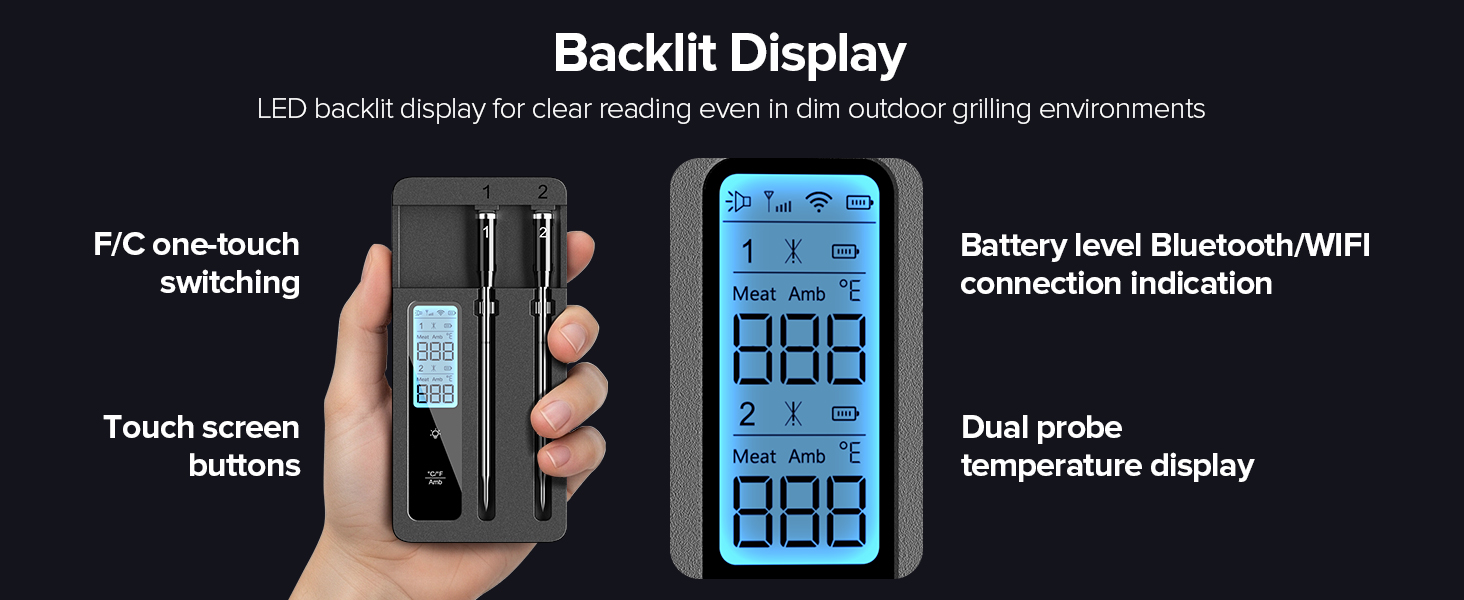 Wireless Meat Thermometer