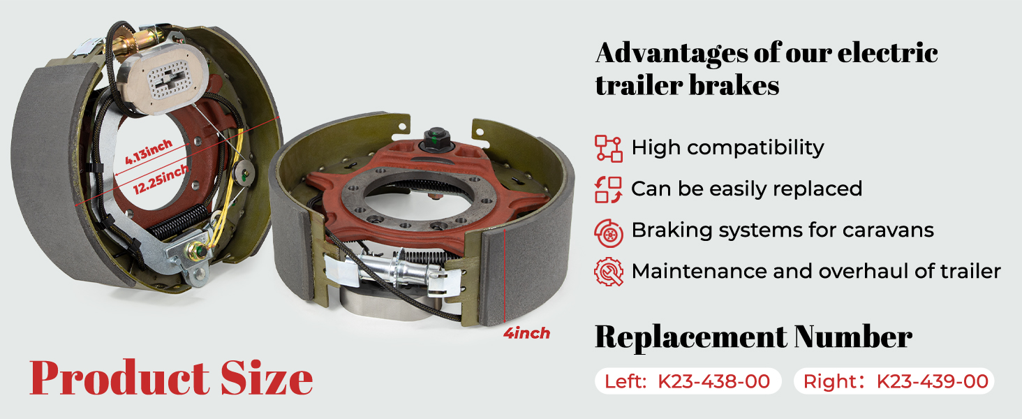Trailer Brake 12-1/4