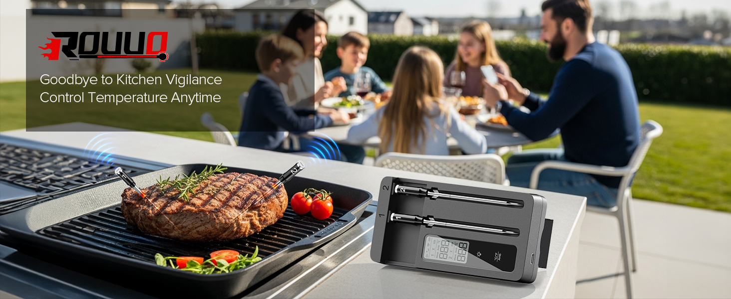 Wireless Meat Thermometer