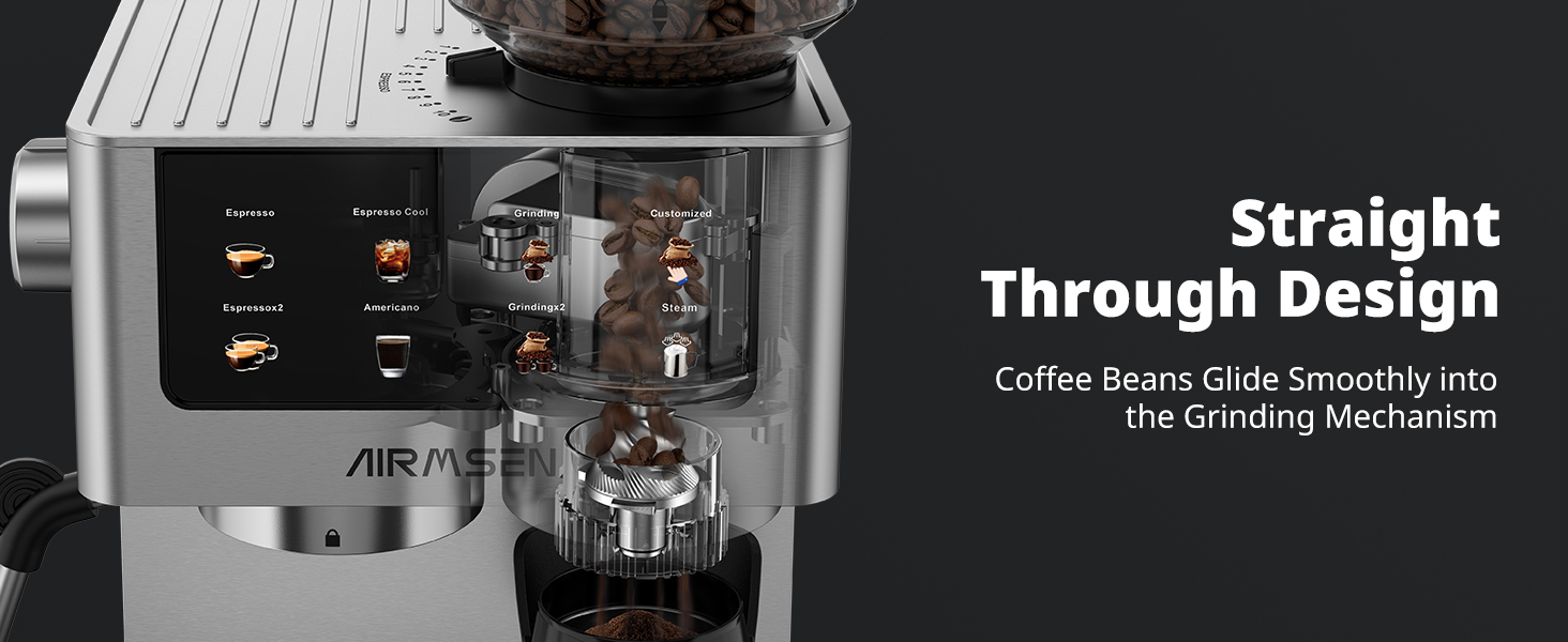 Espresso Machines with Conical Burr Grinder