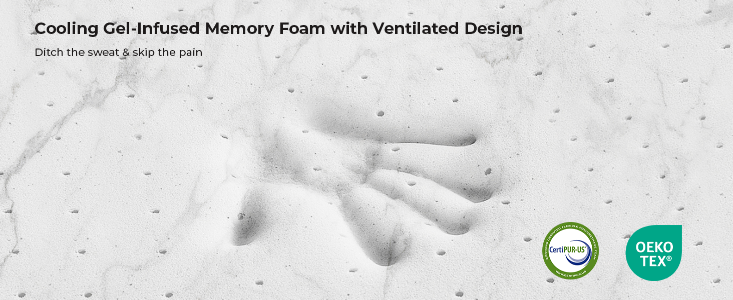 Certified Memory Foam Mattress Topper