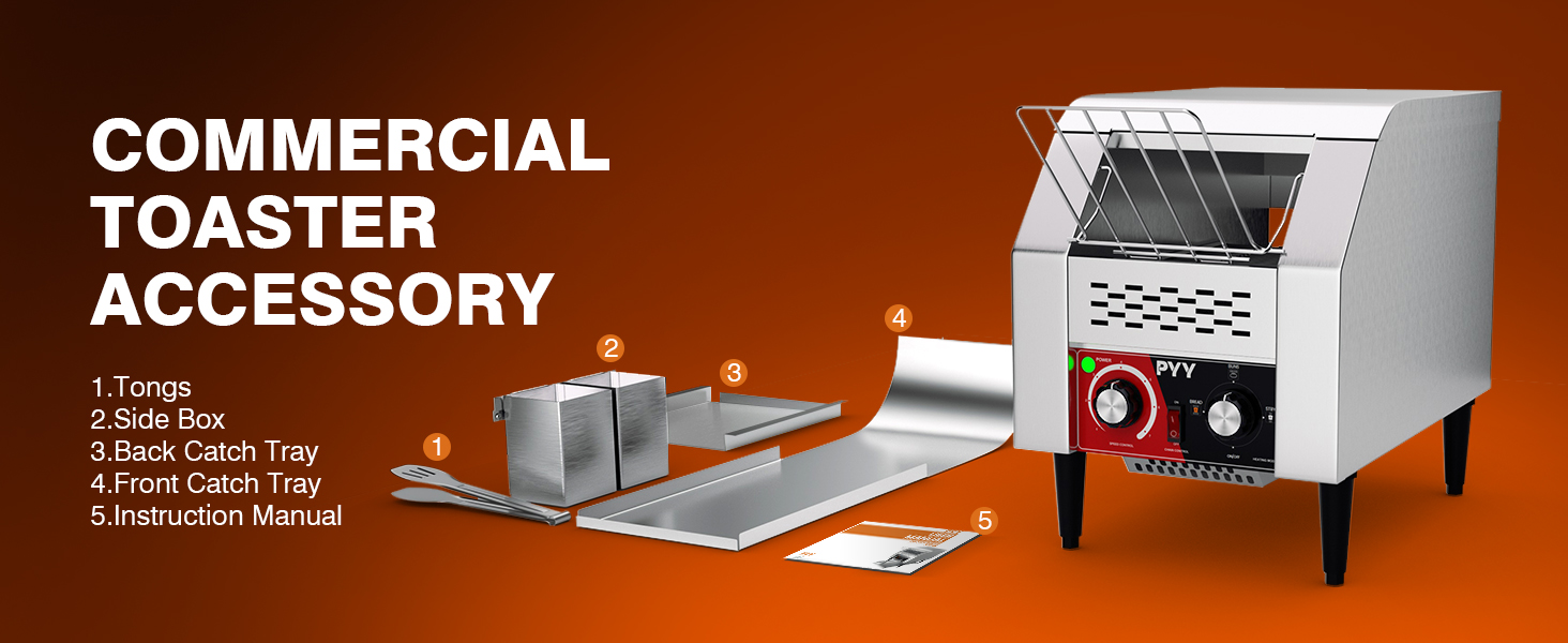 COMMERCIAL TOASTER ACCESSORY