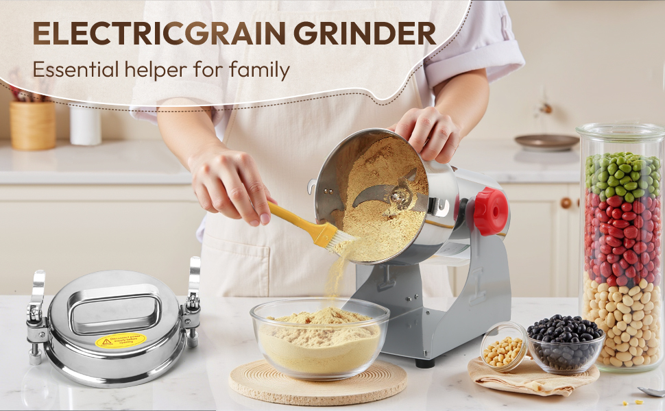 Electric Grain Mill Grinder