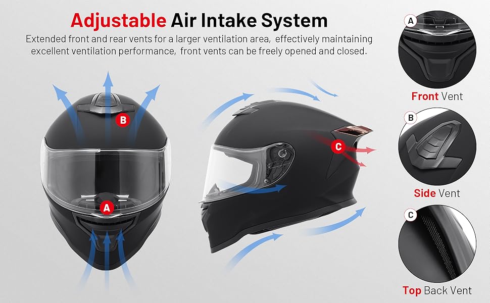 Full face helmet motorcycle helmet led motorcycle helmet street bike helmet DOT Helmet Dual Visor