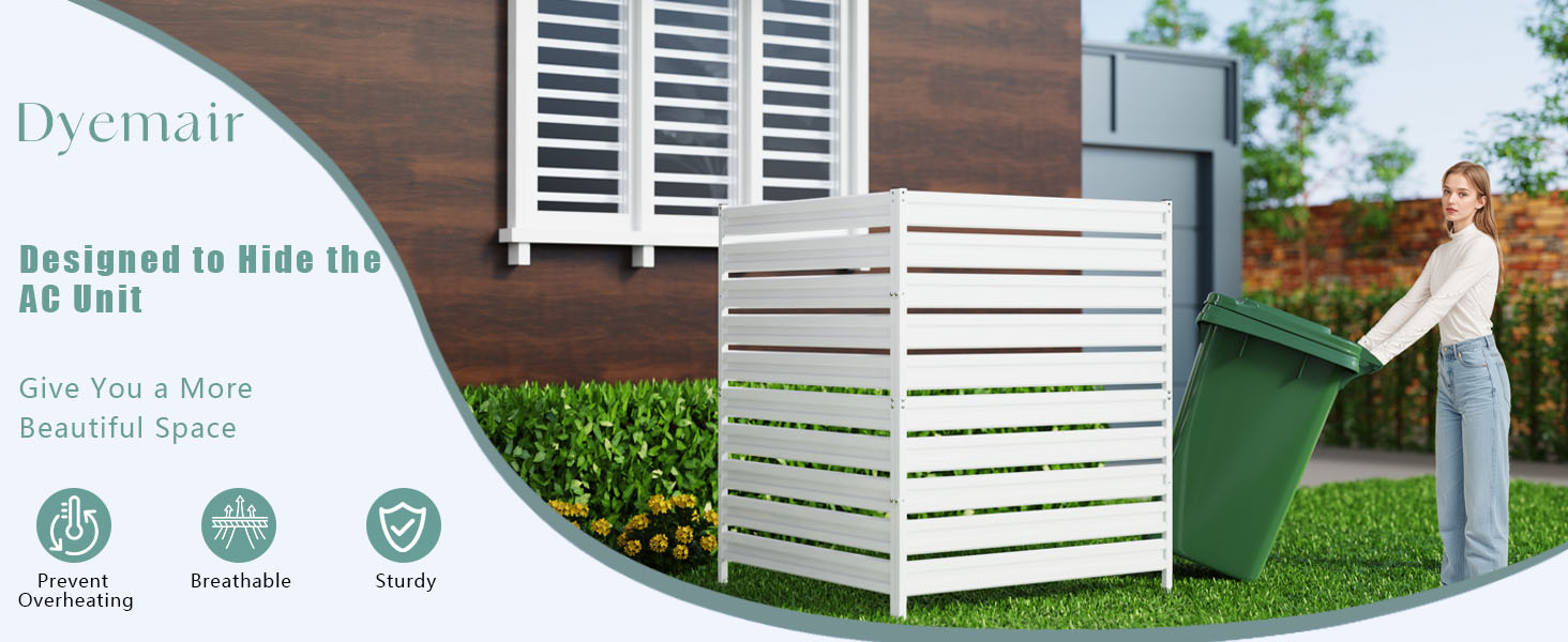 air conditioner fence
