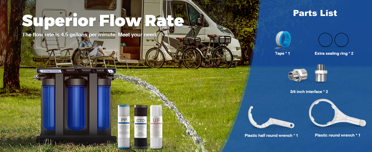 rv water filter housing taste pure water filter for rv best rated
