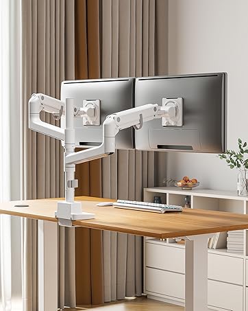 dual monitor arm
