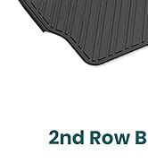 JOULARISE Backrest Mats Kick Mats for 2021-2024 2025 Kia Sorento 6 Seats Captain Chairs Accessori...