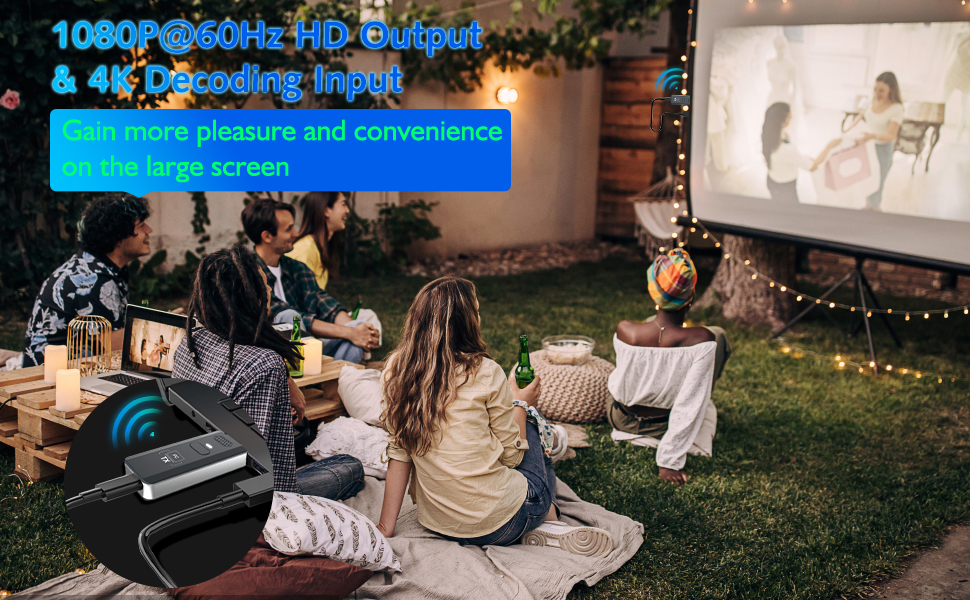 wireless hdmi transmitter and receiver