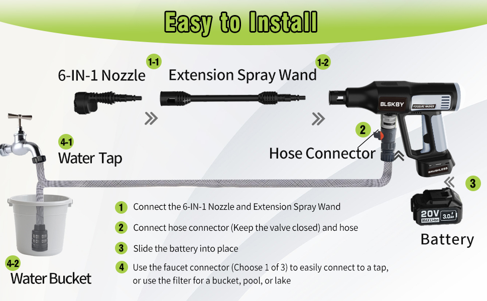 cordless pressure washer battery operated - portable pressure washer cordless power washer