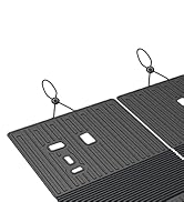 JOULARISE Floor Mats Cargo Mat Backrest Mats for 2020-2024 2025 Ford Explorer 6 Seats Captain Cha...