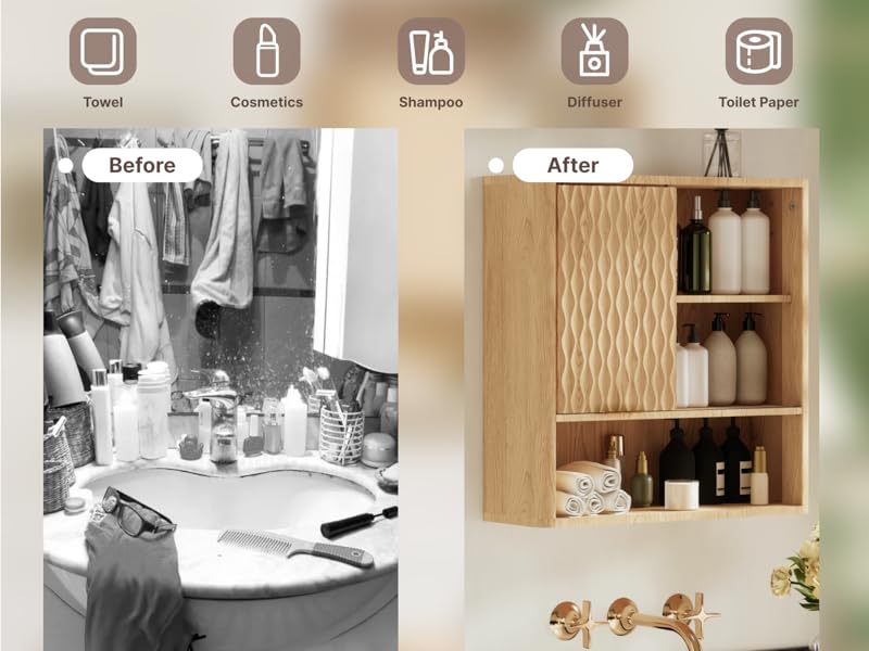 Keep your bathroom neat and organized