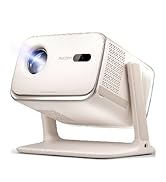 Aurzen BOOM mini Google TV 4K Supported Smart Projector with WiFi and Bluetooth, Outdoor & Home M...