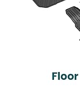 JOULARISE Floor Mats Cargo Mat Backrest Mats for 2020-2024 2025 Ford Explorer 6 Seats Captain Cha...