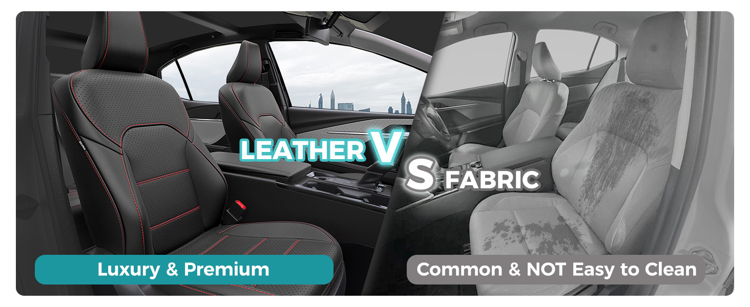 toyota camry leather seat covers full set waterproof breathable faux nappa pu luxury ultra Protector