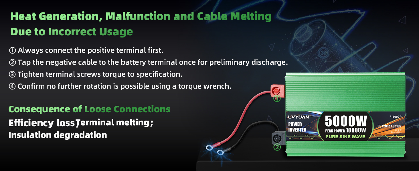 Pure sine wave power inverter for vehicle