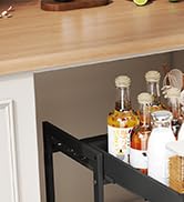 Golener Pull Out Cabinet Organizer - 2-Tier Slide Out Expandable Drawers for Kitchen Cabinets, Ba...
