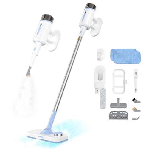 Multipurpose Floor Steamer with Detachable Handheld Steam Cleaner Perfect for Hardwood Floors