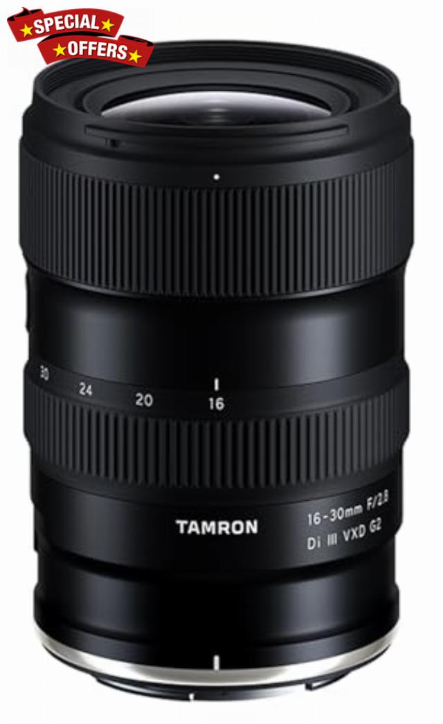 Tamron 16-30mm F/2.8 Di III VXD G2 for Sony E-Mount Full Frame and APS-C Mirrorless Cameras
