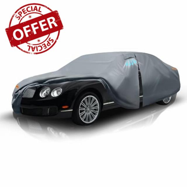 Waterproof Bentley Flying Spur(2013-2025) Car Cover with Breathable Vents