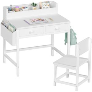 Small Child Desk with Fabric Drawer