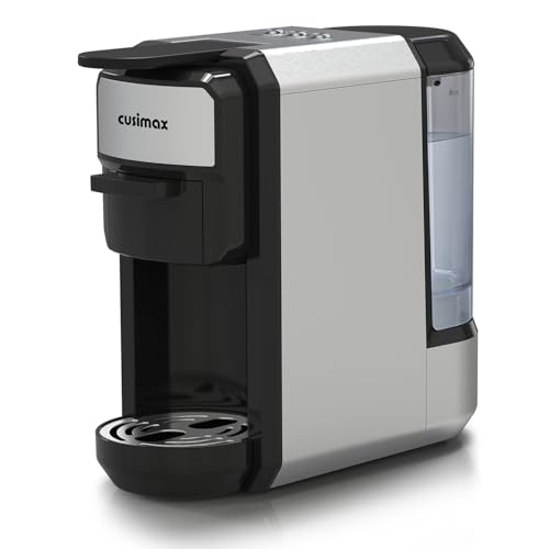 Compatible with Nespresso Capsules & K Cup Pod