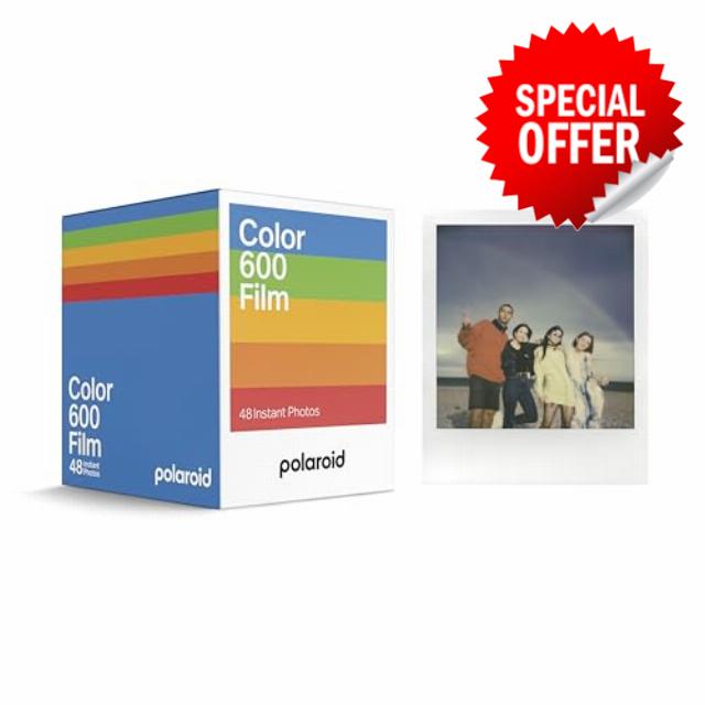 Polaroid Color Film for 600 - X48 Bulk Film Pack (48 Photos) (6597)