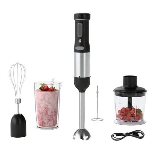 5-in-1 Variable Speed blender handheld