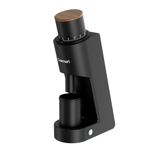 Wirsh Electric Single Dose Coffee Grinder Geimori GU38 with 38mm 6-Core Conical Burr
