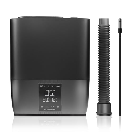 Warm Mist Plant Humidifier 9L with VPD Humidity 10-Level Controls