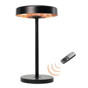 1500W Table Top Electric Heater with USB Port