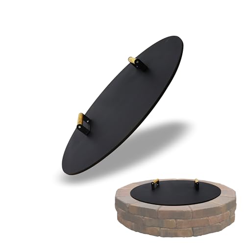 Weather Resistance Outdoor Firepit & Smokeless Fire Pit Cover as Tabletop