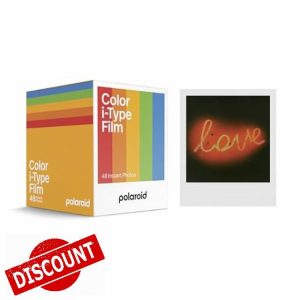 Polaroid Color Film for I-Type - X48 Bulk Film Pack (48 Photos) (6596)