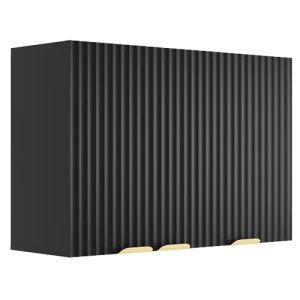 Fluted Kitchen Wall Cabinet with Adjustable Shelf