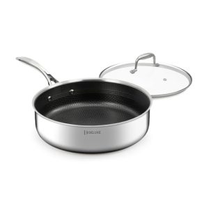 Stainless Steel Skillet with Stay-Cool Handles